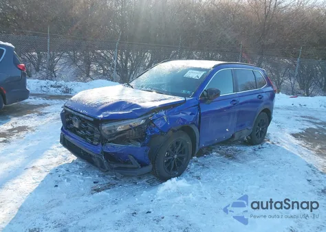 2024 Honda Cr-V Hybrid Sport z USA, uszkodzony, nr VIN 7FARS6H54RE022039